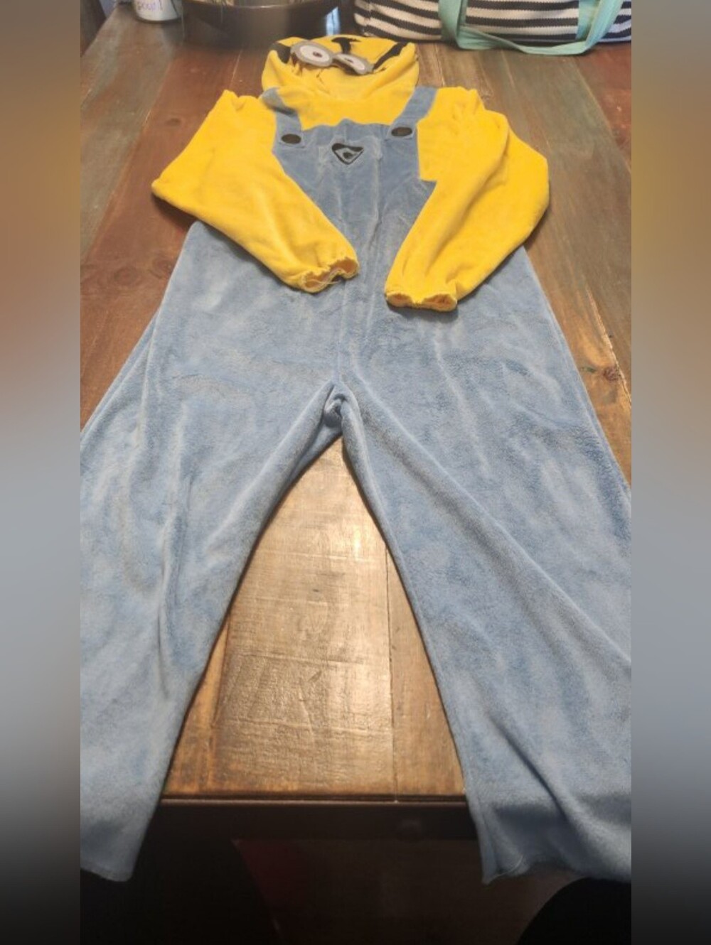 Kids Minion One-Piece Romper Costume